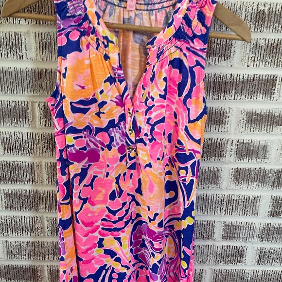 Lilly Pulitzer Essie Dress Catch and Release sz xs - Picture 1 of 7